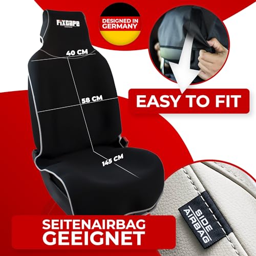 Autositzauflage fixcape Neoprene Auto-Sitzschoner Vordersitze