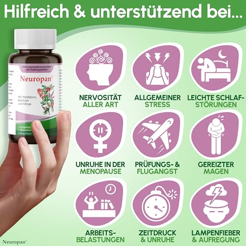 Pflanzliche Beruhigungsmittel Neuropan Sirup 110ml Anti Stress