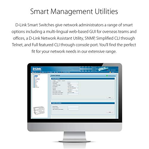 D-Link-Switch D-Link DGS-1510-28X Smart Managed Gigabit Stack