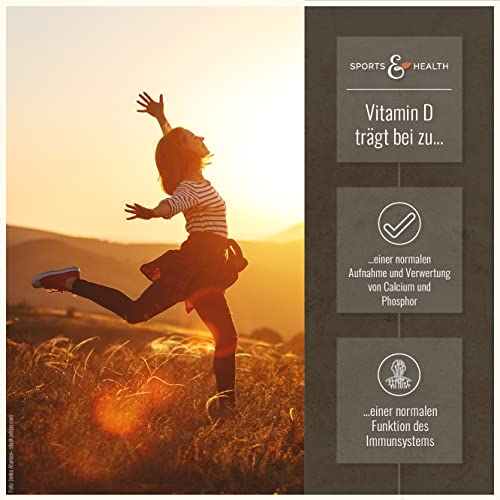 Vitamin-D-Präparate CDF Sports & Health Solutions Vitamin D3