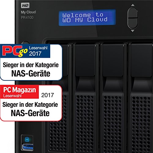 NAS-Server Western Digital WD 40 TB My Cloud Pro PR4100