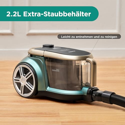 Miele-Staubsauger ohne Beutel EUREKA Apollo beutelloser Staubsauger