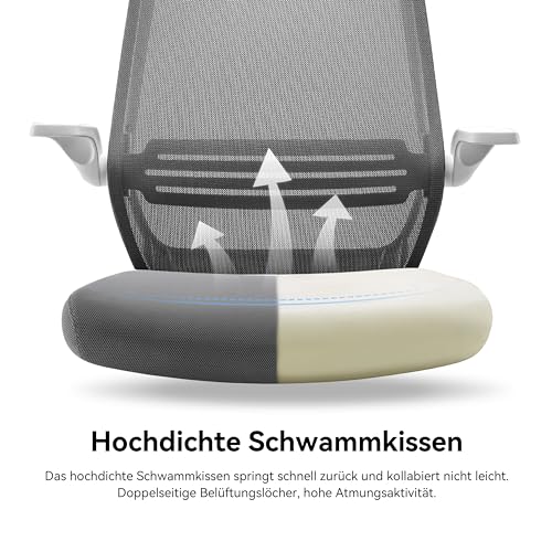 Drehstuhl SIHOO Bürostuhl Ergonomisch Schreibtischstuhl