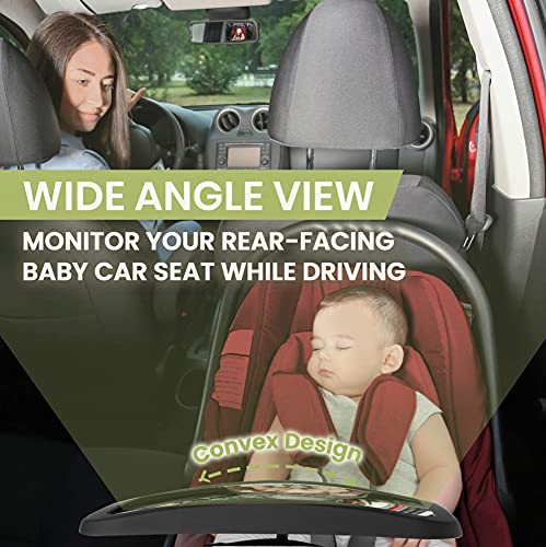 Baby-Autospiegel KeaBabies 360°Autospiegel Baby Rücksitz