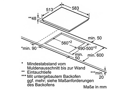 Glaskeramik-Kochfeld Bosch Hausgeräte PKE645D17E Serie 4