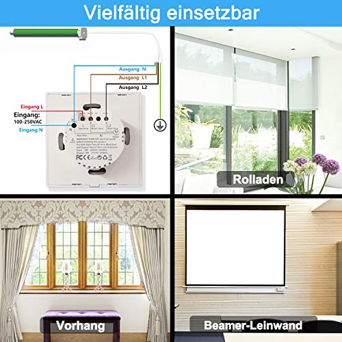 Rolladensteuerung WLAN LoraTap [NEW Generation] WIFI Smart Rollladen