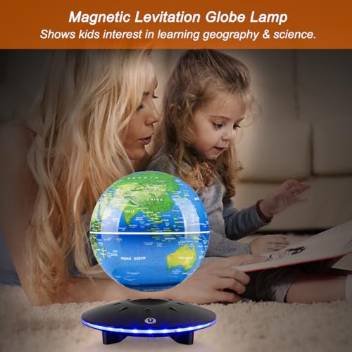 Schwebender Globus UVEHAS Magnetische schwebenden Globus, 6 Zoll LED