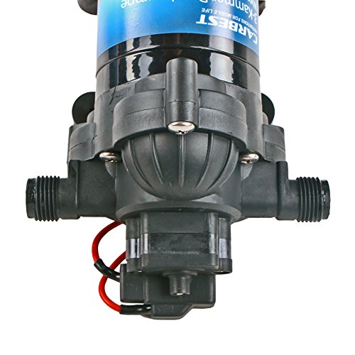 Druckwasserpumpe 12 V Carbest Wasserpumpe 12V 10 Ltr/Min.