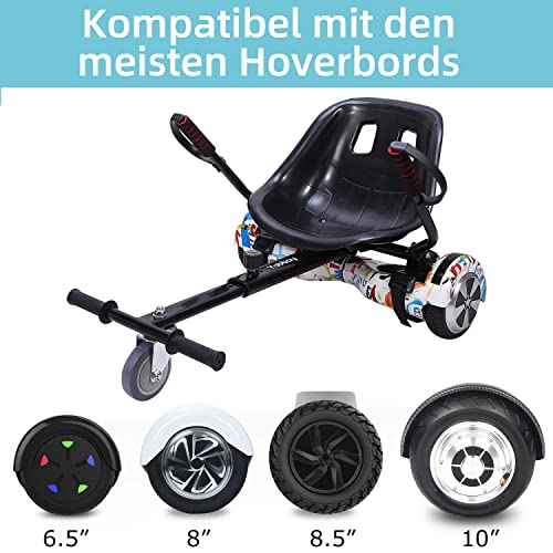 Hoverkart fastvert Hoverboard Sitz Zubehör