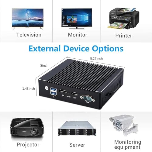 Hardware-Firewall Sharevdi Firewall Mini PC, Micro Firewall