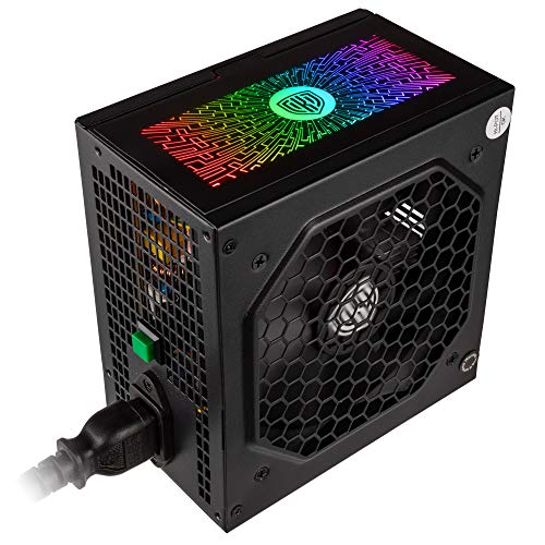 600-Watt-Netzteil KOLINK Core RGB 80 Plus PC-Netzteil PC 600 W