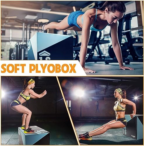 Plyo-Box Yes4All 9PRY Unisex Soft Plyo Box, 50,8 x 45,7 x 40,6 cm