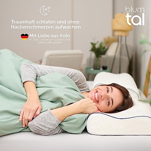 Nackenstützkissen Blumtal orthopädisch, aus Memory Foam