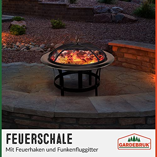 Feuerschalen Deuba Gardebruk® Feuersschale mit Funkenschutz