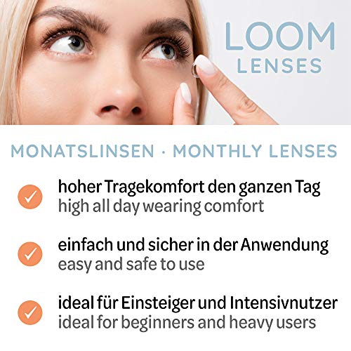 Monatslinsen LOOM Lenses weich, 3 Stück | BC 8.6 | DIA 14.2