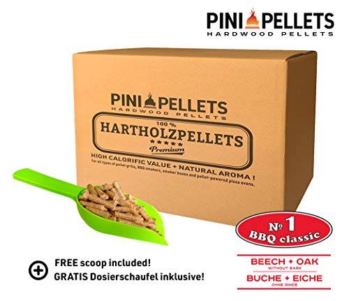 Smoker-Pellets PINI Hartholz Pellets №1 BBQ Klassik 15 Kg