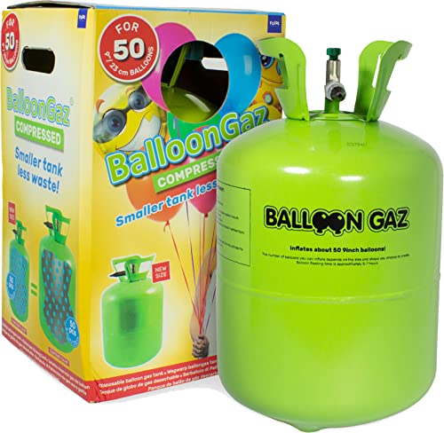 Heliumflasche Carpeta Helium Ballongas + Herzballons
