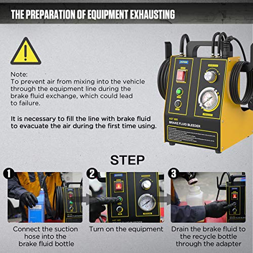 Bremsentlüftungsgerät AUTOOL AST605 Auto-Bremsenentlüfter