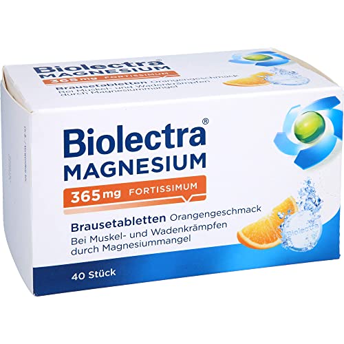 Magnesium-Brausetabletten Biolectra Magnesium 365 mg