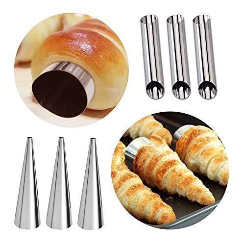 Schillerlockenformen Anyasen Cannoli Formen Set 21 Stück