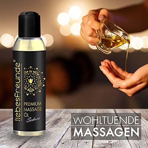 Massageöl liebesfreunde ® für genussvolle Massagen