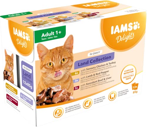 IAMS-Katzenfutter Iams Delights Land Collection, Nass