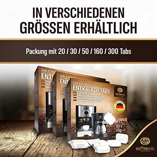 Entkalkungstabletten Kaffeevollautomat Coffeeano 50