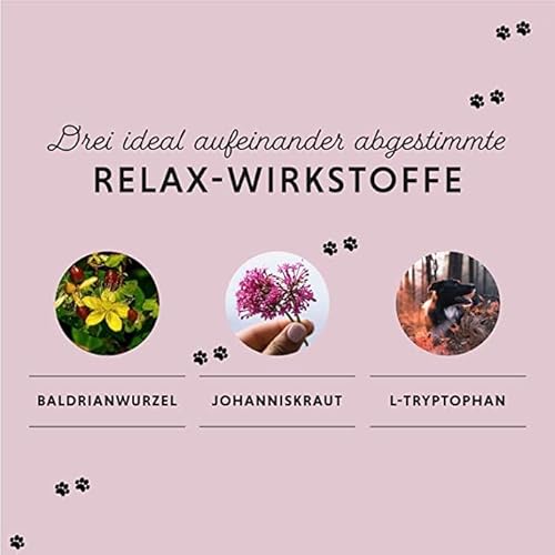 Beruhigungsmittel für Hunde Annimally Hunde Relax Tabletten