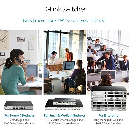 D-Link-Switch D-Link DGS-1510-28X Smart Managed Gigabit Stack