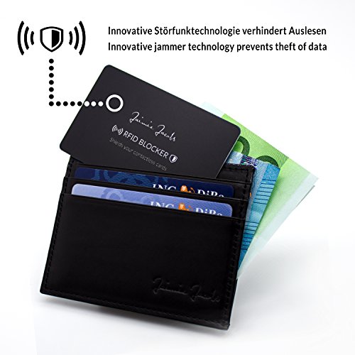 RFID-Blocker Jaimie Jacobs ® Karte RFID-Schutz für Kreditkarten