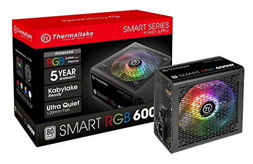 600-Watt-Netzteil Thermaltake Smart RGB 600W, PC-ATX-Netzteil