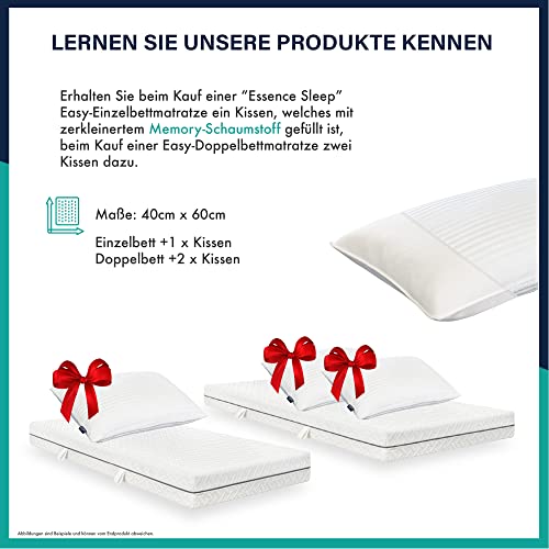 Matratze 90×200 H2 ESSENCE SLEEP Matratze 90x200x18 cm, 7-Zonen