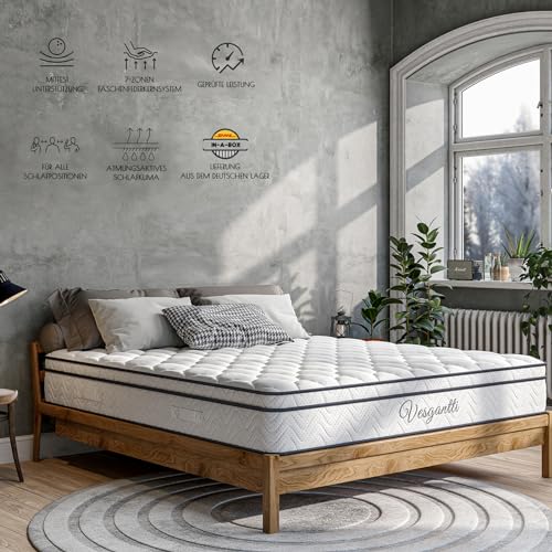 Boxspringmatratze Vesgantti Matratze 160×200 7-Zonen