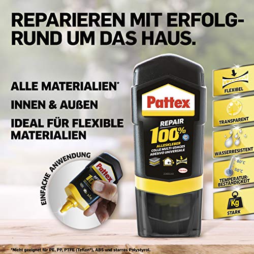 Universalkleber Pattex Repair 100% Alleskleber, starker Kleber