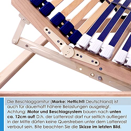 Lattenrost Schlummerparadies elektrischer 100% BUCHE