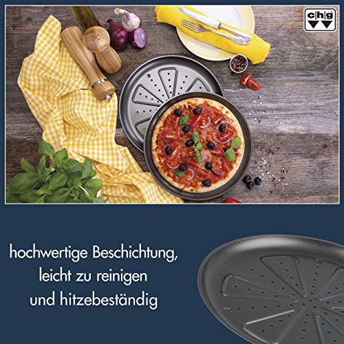 Pizzablech c|h|g CHG 9776-46, 2 Stück (d = 28 cm)