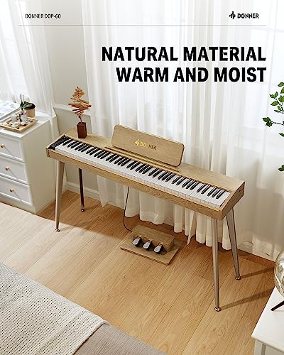 E-Piano Donner DDP-60 88 Tasten Digital Piano für Anfänger