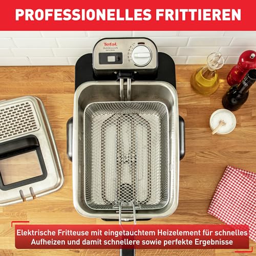 Kaltzonen-Fritteuse Tefal FR8040 Oleoclean Pro Inox & Design