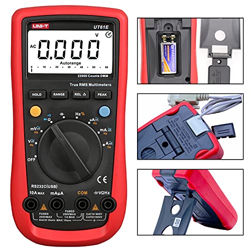 Strommessgerät UNI-T UT61E Digital Multimeter Wahr RMS