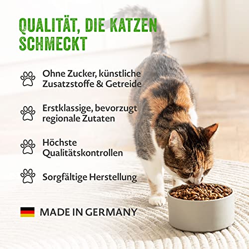 Katzenfutter ohne Zucker und Getreide MERA Cats Kitten Ente