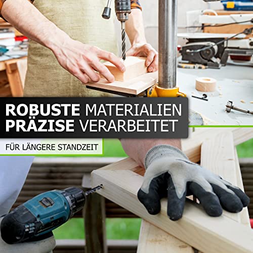 Holzbohrer Pinava ® Set 3mm-10mm [zentriert & scharf] Set