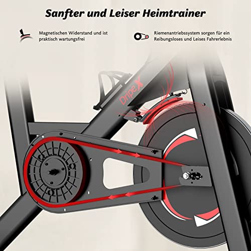 Indoor Bike Dripex Heimtrainer mit magnetischem Widerstand