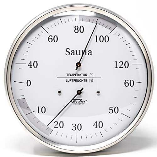 Sauna-Thermometer Fischer 195.01 Sauna-Thermohygrometer