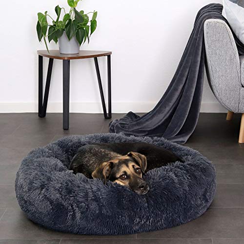 Hundebett lionto rund Hundekissen Hundesofa Katzenbett Donut