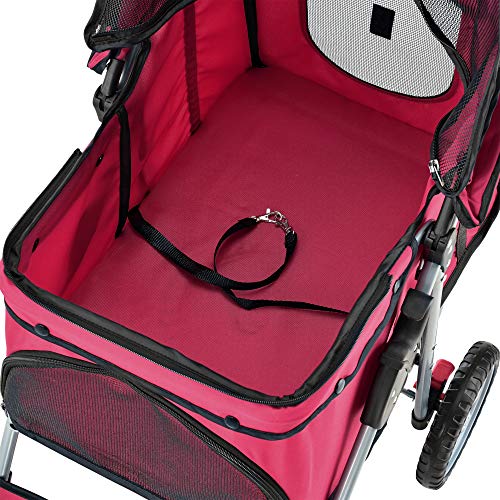 Hundebuggy pro.tec Hundewagen ‘Niceville’ Pet Stroller