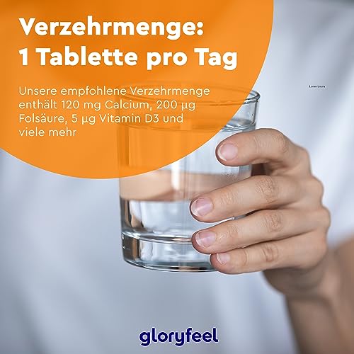 Mineralstoff gloryfeel Multivitamin Hochdosiert, 450 Tabletten