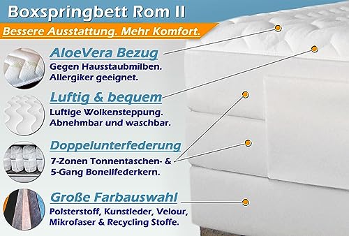 Boxspringbett Charlottes Möbelkaufhaus ROM II elektrisch verstellbar