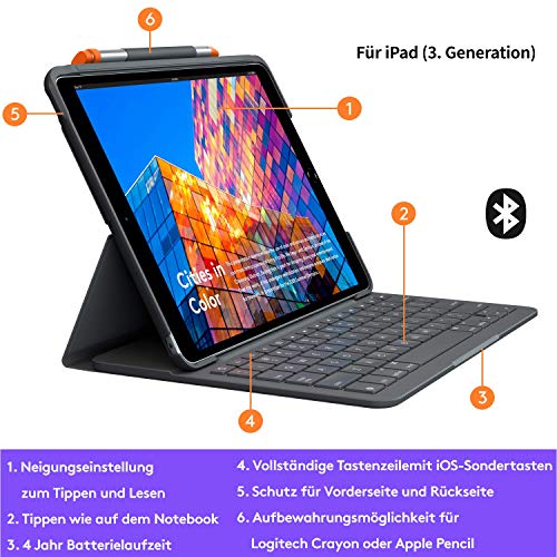 iPad-Air-3-Hülle Logitech SLIM FOLIO iPad Air (3. Generation)