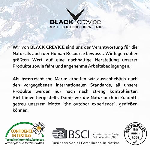 Skibrille für Brillenträger Black Crevice, weiß, BCR05845W