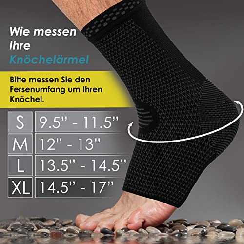 Sprunggelenkbandage POWERLIX 2 Stück, professionell